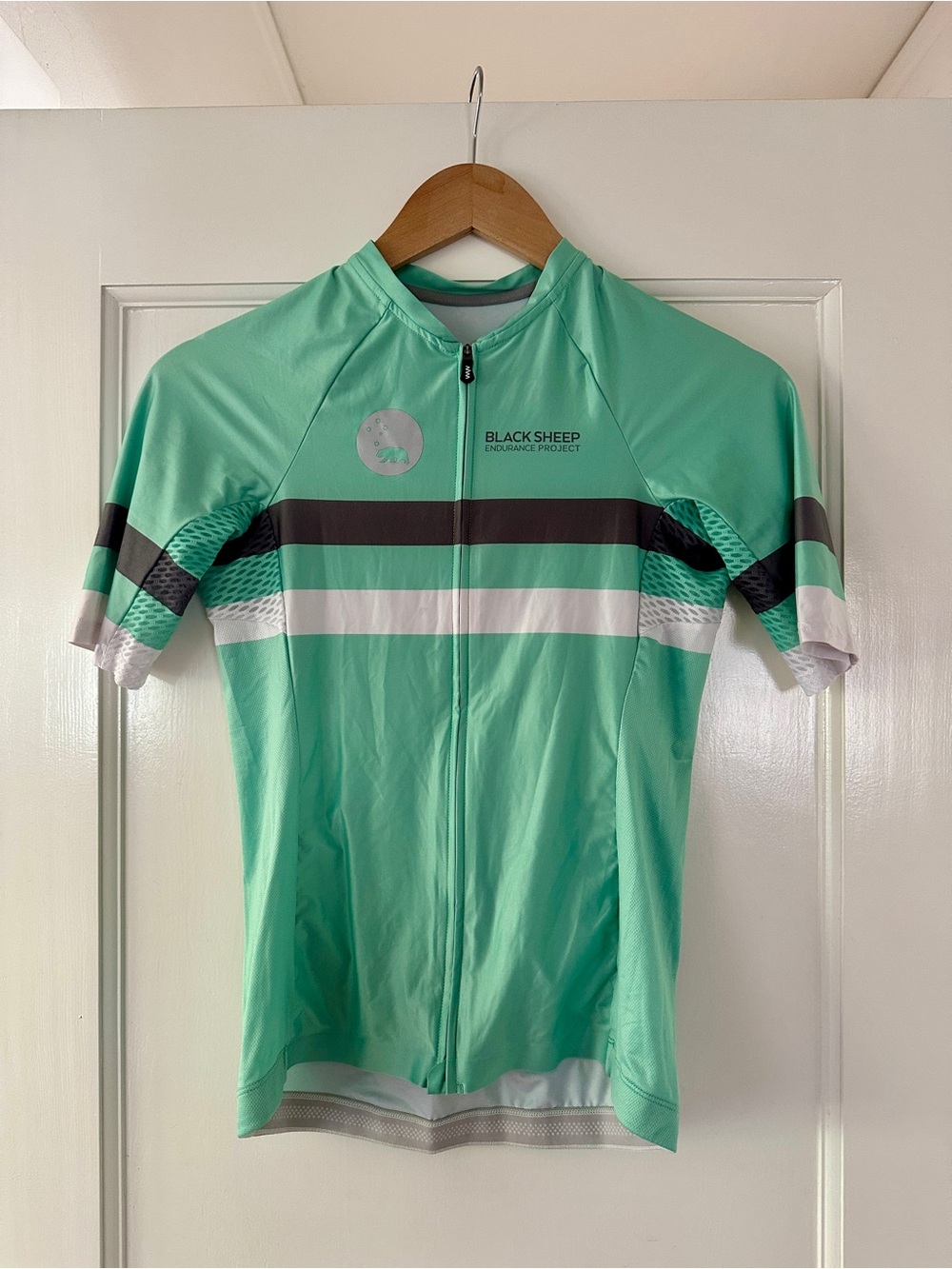 Wyn Republic Black Sheep Endurance Project Mint Green Cycling Jersey